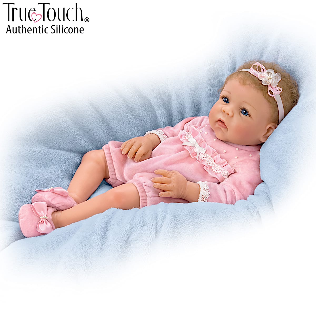 A Dream Come True Realistic Baby Doll With HandPainted Details And Featuring HandRooted Hair